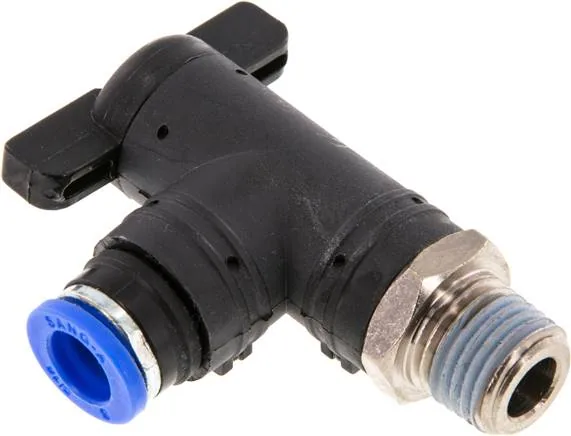 IQSKHW 148, Úhlový uzavírací kohout R 1/4"-8 mm, IQS standard