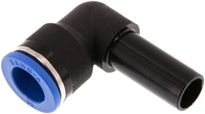 IQSL 140H, Úhlová nástrčná spojka 14 mm, koncovka rychlospojky, 14 mm hadice
