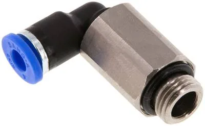 IQSLL 184 G, Úhlová nástrčná spojka, dlouhá G 1/8"-4 mm, IQS standard