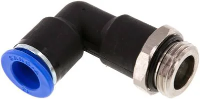 IQSLLK 1212 G, Úhlová nástrčná spojka, dlouhá G 1/2"-12 mm, IQS standard
