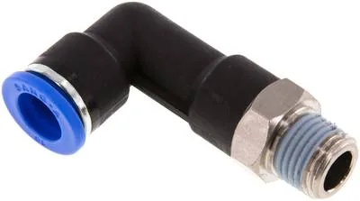 IQSLLK 1410, Úhlová nástrčná spojka, dlouhá R 1/4"-10 mm, IQS standard