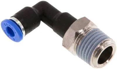 IQSLLK 144, Úhlová nástrčná spojka, dlouhá R 1/4"-4 mm, IQS standard