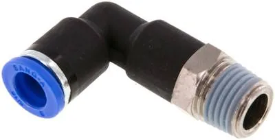 IQSLLK 148, Úhlová nástrčná spojka, dlouhá R 1/4"-8 mm, IQS standard