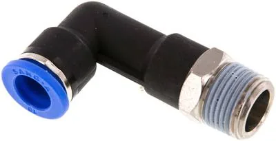 IQSLLK 3810, Úhlová nástrčná spojka, dlouhá R 3/8"-10 mm, IQS standard