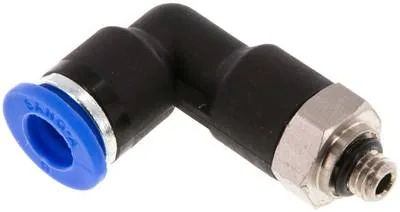 IQSLLK M56, Úhlová nástrčná spojka, dlouhá M 5-6 mm, IQS standard