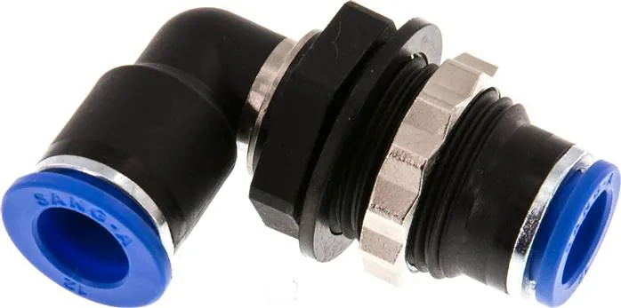 IQSLS 120, Úhlová nástrčná spojka přepážková 12 mm, IQS standard