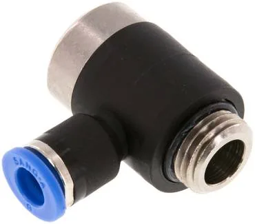 IQSLV 146 IG, Úhlová nástrčná spojka, I-šestihr. G 1/4"-6 mm, IQS standard