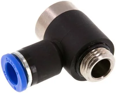 IQSLV 148 IG, Úhlová nástrčná spojka, I-šestihr. G 1/4"-8 mm, IQS standard
