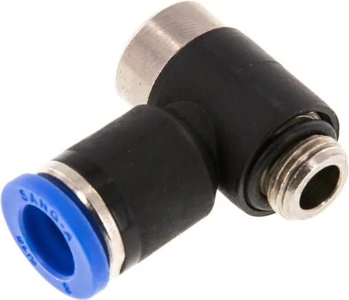 IQSLV 188 IG, Úhlová nástrčná spojka, I-šestihr. G 1/8"-8 mm, IQS standard