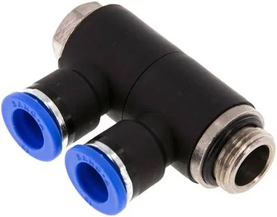 IQSLV2 3810 G, Nástrčný vícenásobný rozdělovač, 2násobný G 3/8"-10 mm, IQS standard