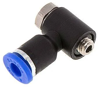 IQSLV M54, Úhlová nástrčná spojka M 5-4 mm, IQS standard