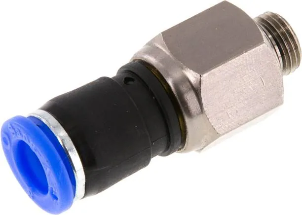 IQSR 188 G, Sang-A Nástrčná šroubení s kuličkovým ložiskem, válcový závit, Standard