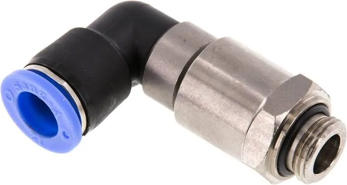 IQSRHL 3812 G, Sang-A Nástrčná šroubení L s dvěma kuličkovými ložisky, válcový závit, Standard