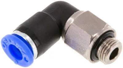 IQSRL 186 G, Sang-A Nástrčná šroubení L s kuličkovým ložiskem, válcový závit, Standard
