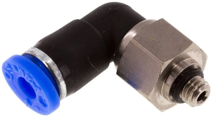 IQSRL M54, Sang-A Nástrčná šroubení L s kuličkovým ložiskem, válcový závit, Standard