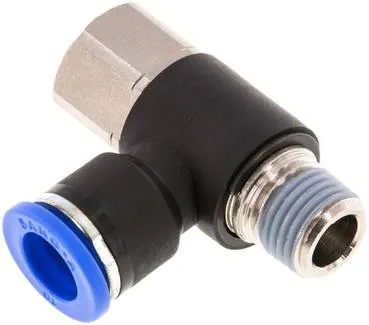 IQSTF 1410, Úhlová nástrčná spojka, I/A R 1/4"-10 mm, IQS standard