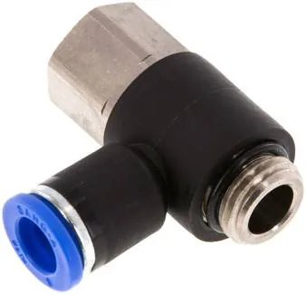 IQSTF 148 G, Úhlová nástrčná spojka, I/A G 1/4"-8 mm, IQS standard