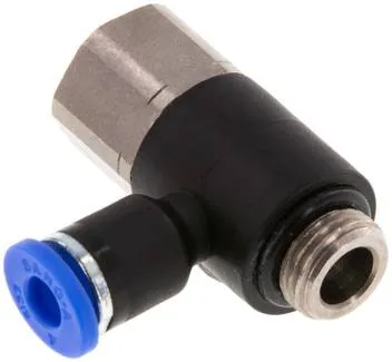 IQSTF 184 G, Úhlová nástrčná spojka, I/A G 1/8"-4 mm, IQS standard