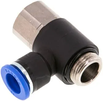 IQSTF 3810 G, Úhlová nástrčná spojka, I/A G 3/8"-10 mm, IQS standard