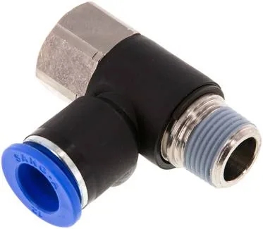IQSTF 3812, Úhlová nástrčná spojka, I/A R 3/8"-12 mm, IQS standard