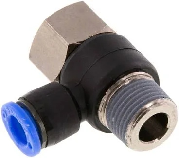 IQSTF 388, Úhlová nástrčná spojka, I/A R 3/8"-8 mm, IQS standard
