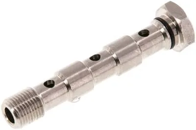 IQSVVT 183, Dutý šroub pro kroužkové kusy IQS, G 1/8" 3násobný