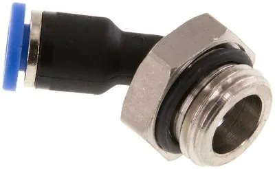 IQSW 144 G, Nástrčná spojka 45° G 1/4"-4 mm, IQS standard