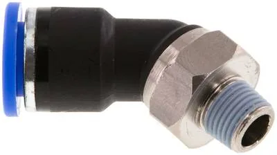 IQSW 1810, Nástrčná spojka 45° R 1/8"-10 mm, IQS standard