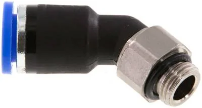 IQSW 188 G, Nástrčná spojka 45° G 1/8"-8 mm, IQS standard