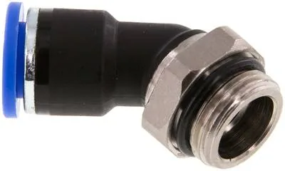 IQSW 3810 G, Nástrčná spojka 45° G 3/8"-10 mm, IQS standard