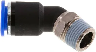 IQSW 3812, Nástrčná spojka 45° R 3/8"-12 mm, IQS standard