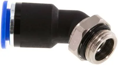 IQSW 3812 G, Nástrčná spojka 45° G 3/8"-12 mm, IQS standard