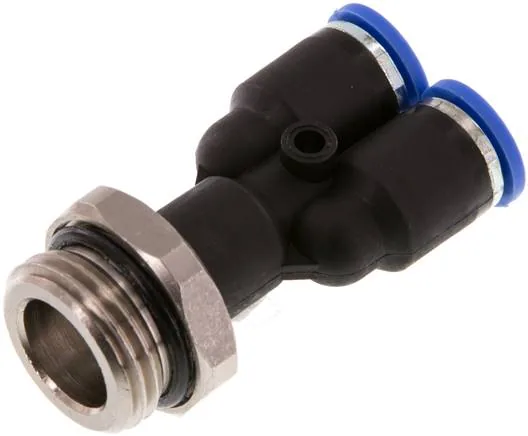 IQSY 128 G, Y-nástrčná spojka G 1/2"-8 mm, IQS standard