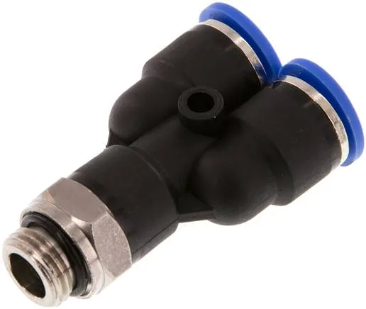 IQSY 1410 G, Y-nástrčná spojka G 1/4"-10 mm, IQS standard