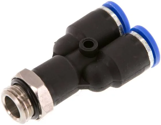 IQSY 148 G, Y-nástrčná spojka G 1/4"-8 mm, IQS standard