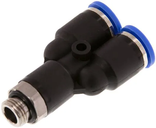 IQSY 188 G, Y-nástrčná spojka G 1/8"-8 mm, IQS standard