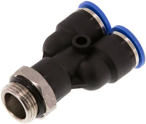IQSY 3810 G, Y-nástrčná spojka G 3/8"-10 mm, IQS standard