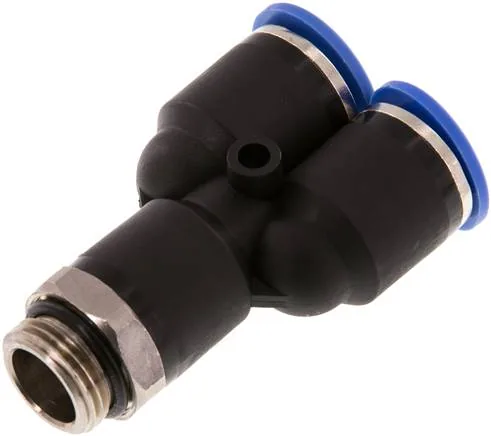 IQSY 3812 G, Y-nástrčná spojka G 3/8"-12 mm, IQS standard