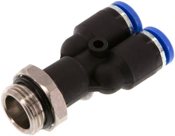IQSY 388 G, Y-nástrčná spojka G 3/8"-8 mm, IQS standard