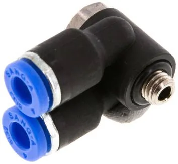 IQSYLV M54, Y-úhlová nástrčná spojka M 5x4 mm, IQS standard