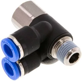 IQSYTF 186, Y-úhlová nástrčná spojka, I/A R 1/8"-6 mm, IQS standard