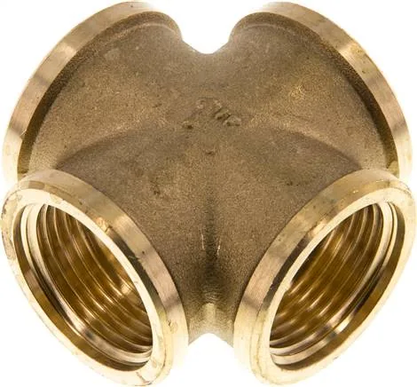 K 10 MS, Křížové kusy s vnitřním závitem, do 25 bar