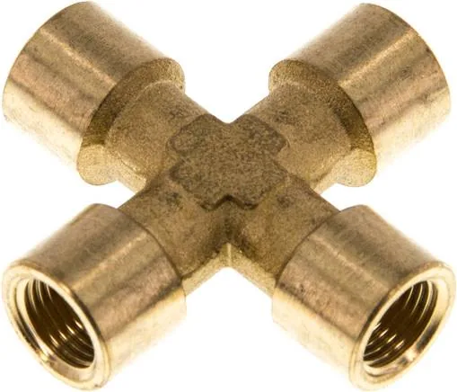 K 18 MS, Křížové kusy s vnitřním závitem, do 25 bar
