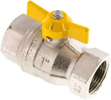KH 10 DVGW KN, Mosazný kulový kohout, DVGW, Rp 1", -0,9 až 40 bar