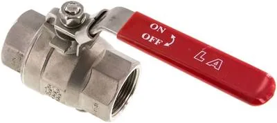 KH 114 K ES-NPT, Kulový kohout z nerezové oceli, lehký, NPT 1-1/4", 0 až 63 bar