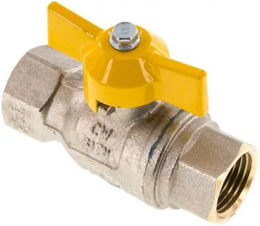 KH 12 DVGW KN, Mosazný kulový kohout, DVGW, Rp 1/2", -0,9 až 50 bar