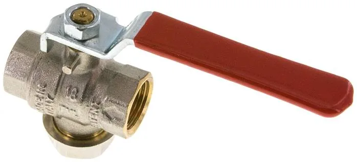 KH 12 FI, Mosazný kulový kohout s lapačem nečistot, G 1/2"