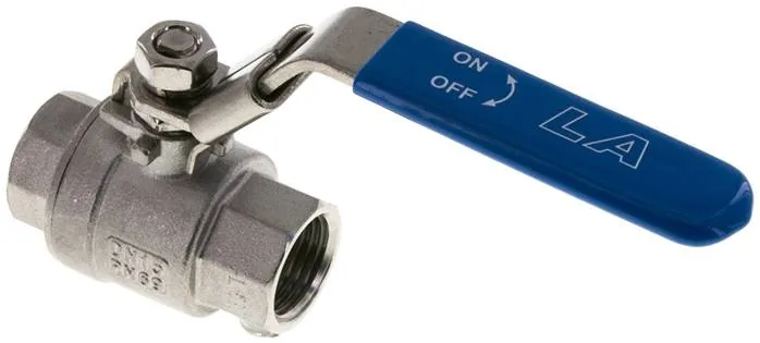 KH 12 K ES E-40, Kulový kohout z nerezové oceli, Eco-Line velmi lehký, G 1/2", PN40