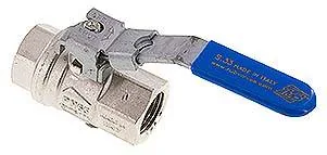 KH 12 KEY, Mosazný kulový kohout, uzavírací, Rp 1/2", -0,98 až 65 bar