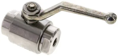 KH 14 HD B ES-NPT, Vysokotlaký kulový kohout, nerezová ocel, NPT 1/4", 0 až 500 bar